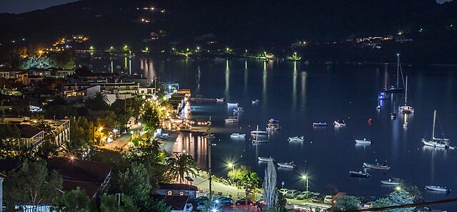 Skiathos Town Night